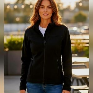 Andrea Jovine Classic Black Utility Jacket